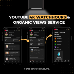 1) YouTube Monetization Services | 100% Guaranteed Watch Time